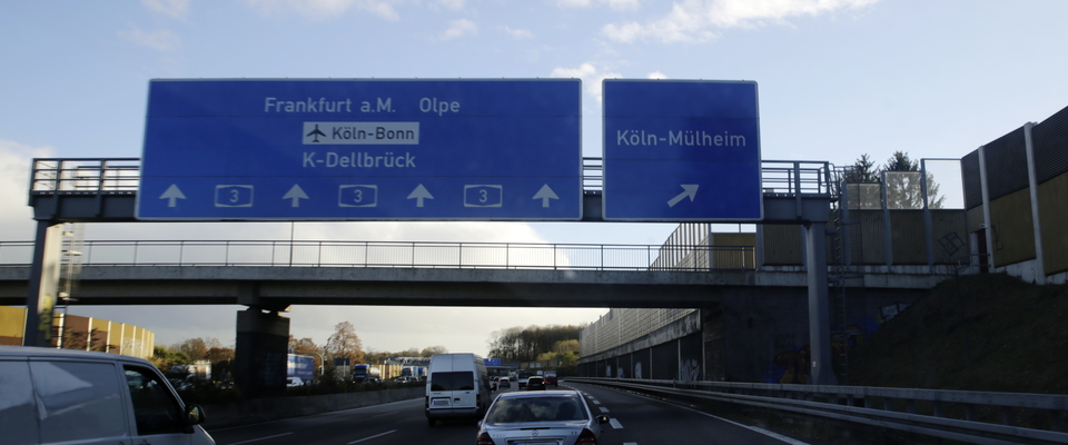 A3 von Köln nach Frankfurt