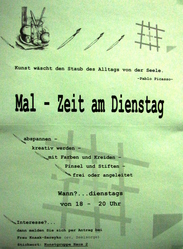 Mal-Zeit am Dienstag - Kunstgruppe