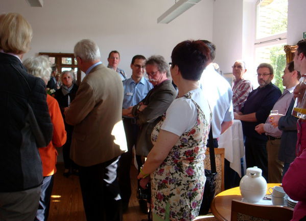 Zahlreiche Gäste waren zur Eröffnung des Café Luise erschienen.