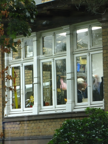 Wintergarten am Haus für die Anstaltspfarrer - Heute ein Teil der Luisenkiste dem Anstaltsladen der JVA Siegburg.